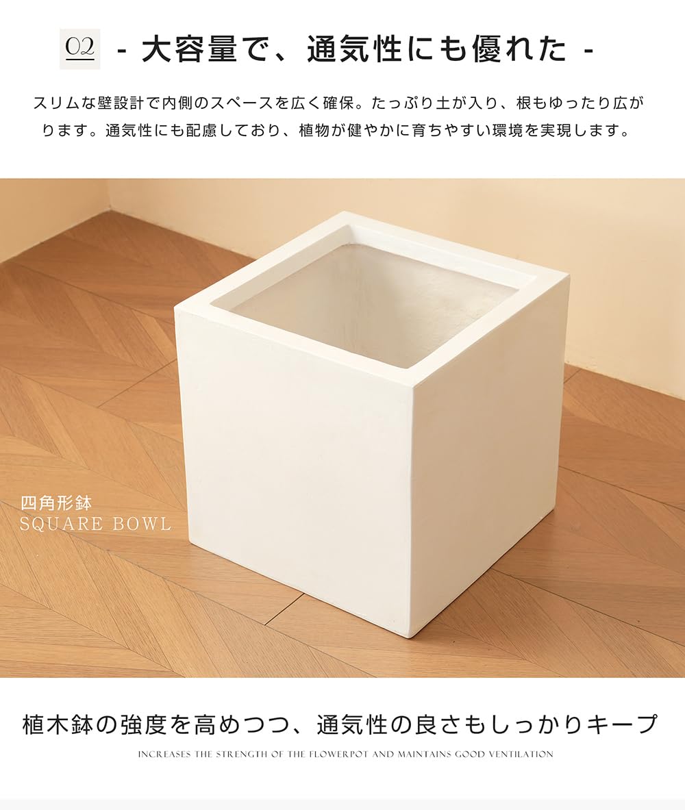 Amazon.co.jp: OSJ 植木鉢 大型 プランター 軽量 屋内 屋外 鉢 Amazon.co.jp: OSJ 植木鉢 大型 プランター 軽量 屋内 屋外 鉢