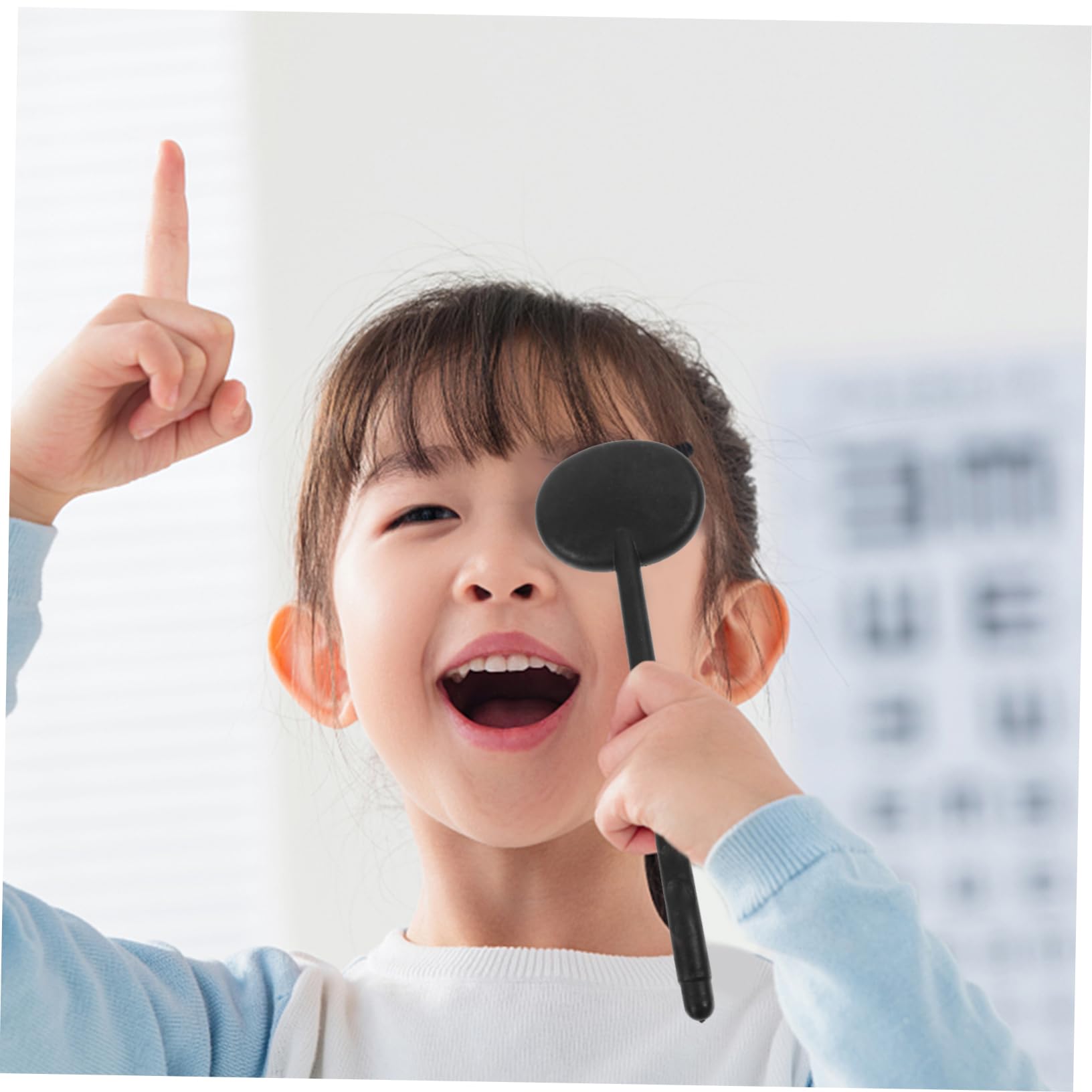 Cabilock 5 Juegos Palo Indicador De Detección De Visión Ojo Para Herramienta De Examen De La Vista De Ortoptistas Prueba De Visión Oclusor Ocular Oclusor Ocular Portátil Planchar