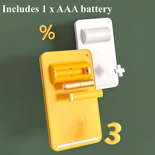 Miniatura 6 de M&G Calculadora mini calculadora de escritorio de bolsillo, pantalla LCD grande de 12 dígitos, para oficina de negocios, escuela en casa, batería