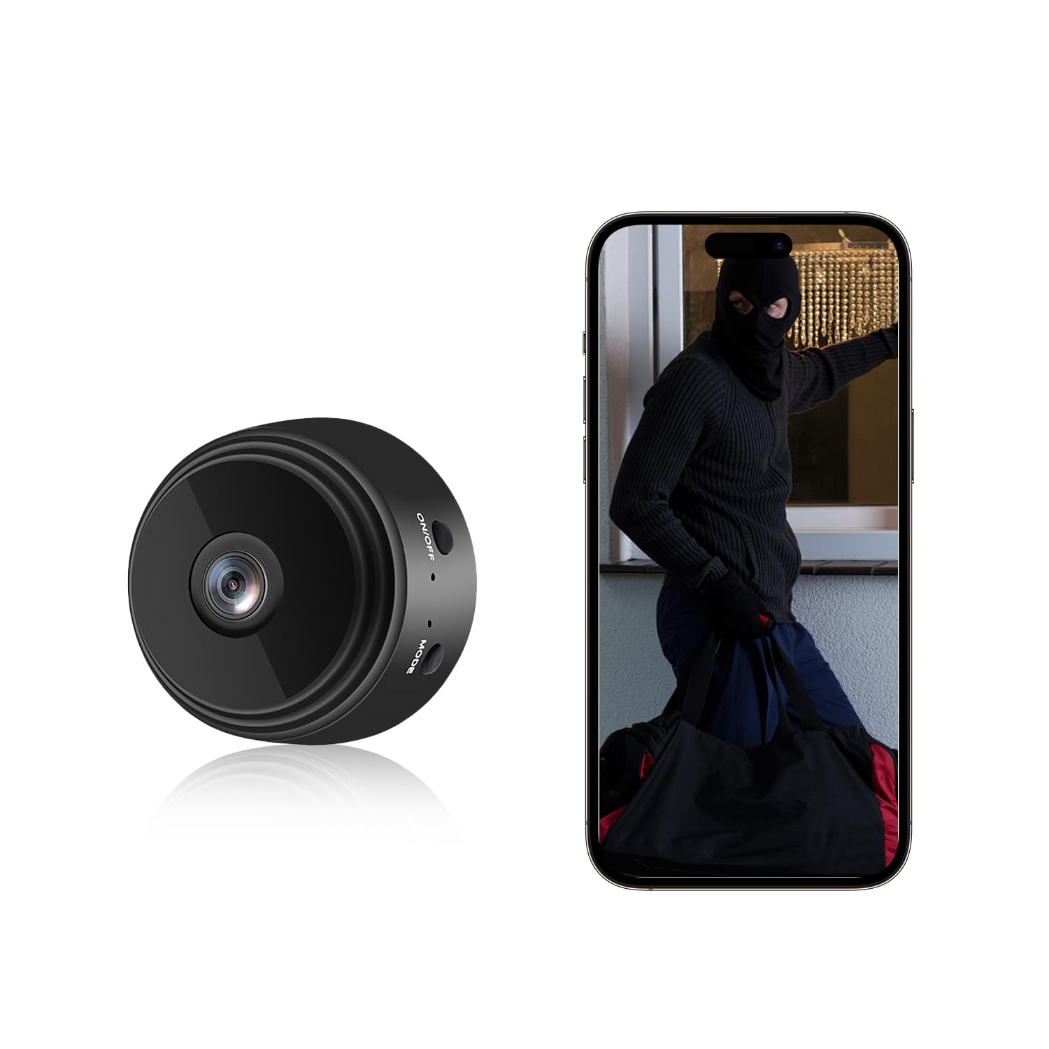 WiFi - 1080P HD Spy Camera with Night Vision-1