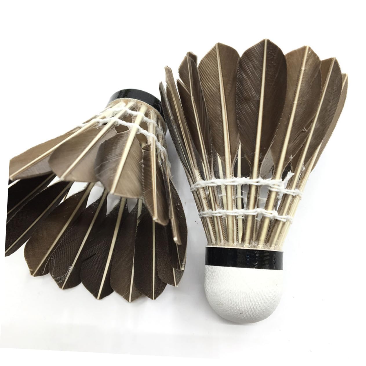 Sosoport 2sets Badminton-federbälle für Training für Trainer und Amateure 12 Stücke * 2
