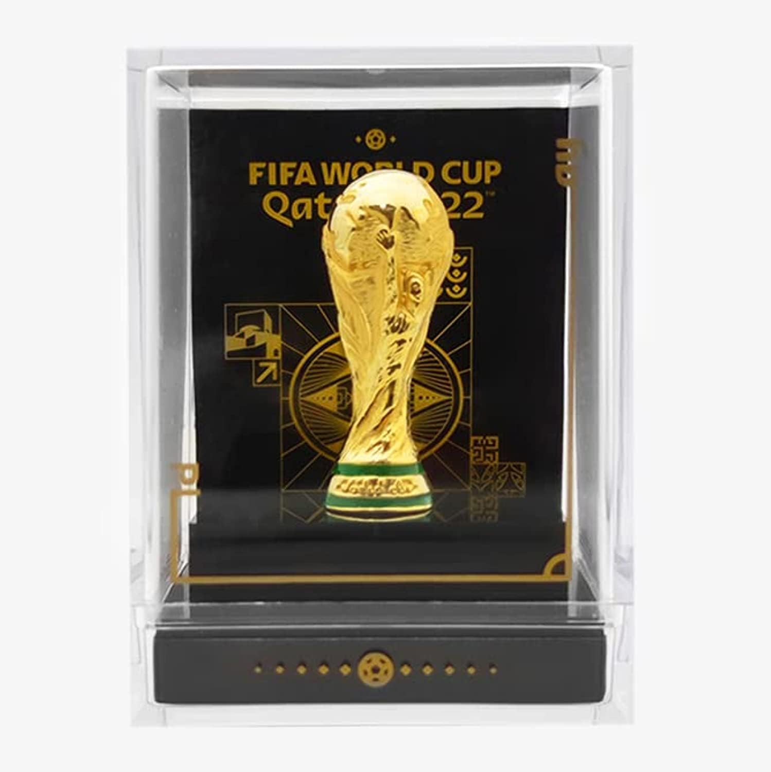 2022 FIFA World Cup Qatar Framed Trophy Replica - Own a Collectible Version of World Soccer's Biggest Prize