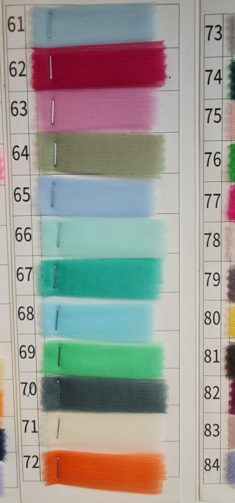 Textile Station 58" Wide Tulle Beaded Pearl Lace Net Fabric Bridal Veil Wedding Backdrop Décor Available in 25 Colours (Col #71, 2 Meter)