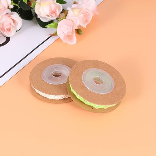 Miniatura 7 de Cinta adhesiva de encaje, 4 rollos de cinta de encaje autoadhesiva decorativa, 2 cintas huecas de encaje Washi, cintas de algodón para manualidades,