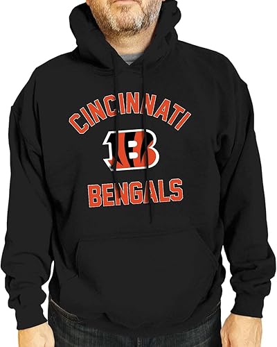 Miniatura 355 de Team Fan Apparel - Sudadera con capucha para adultos de NFL Gameday, mezcla de algodón y vellón de poliéster, abrígate y representa a tu