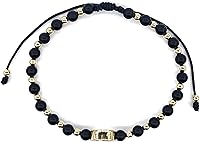 Vista 40 de Pulsera ajustable con moneda de San Benito y cuentas redondas naturales de coral rojo para mujer