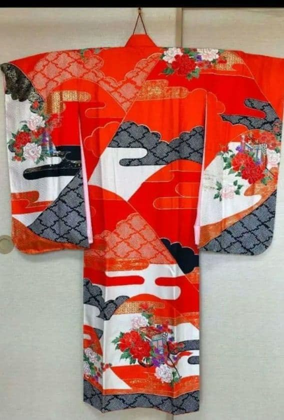 ！七五三 絹着物セット