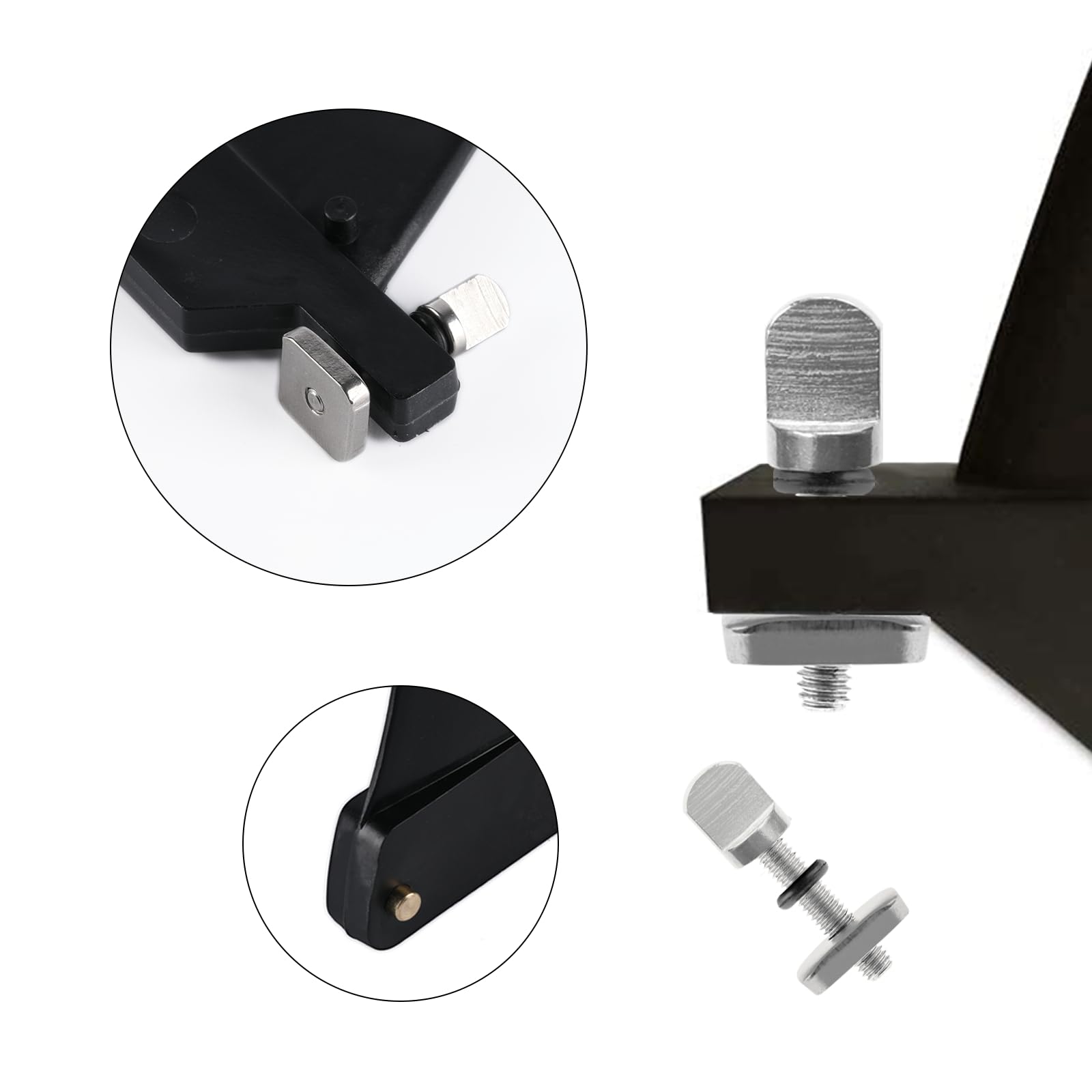 Tornillo para Tabla de Surf Acero Inoxidable 10 Piezas Accesorios Paddle Surf