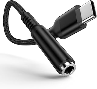 タイプcイヤホン ジャック 変換アダプタ USB C- 3.5mm イヤホン 変換ケーブル iPhone 16 イヤホン・ヘッドホンアダプターType-C 3.5mm 変換 通話対応 iPhone16/15/iPadなど対応 0.18m