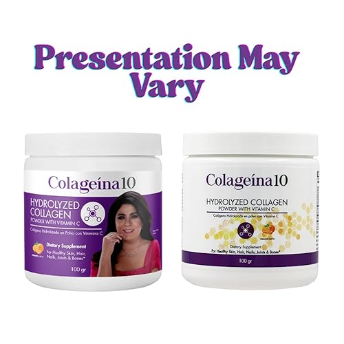 Miniatura 2 de Colageína 10 Polvo de colágeno hidrolizado con ácido hialurónico Mejora la apariencia de la piel ayuda al crecimiento del cabello uñas más