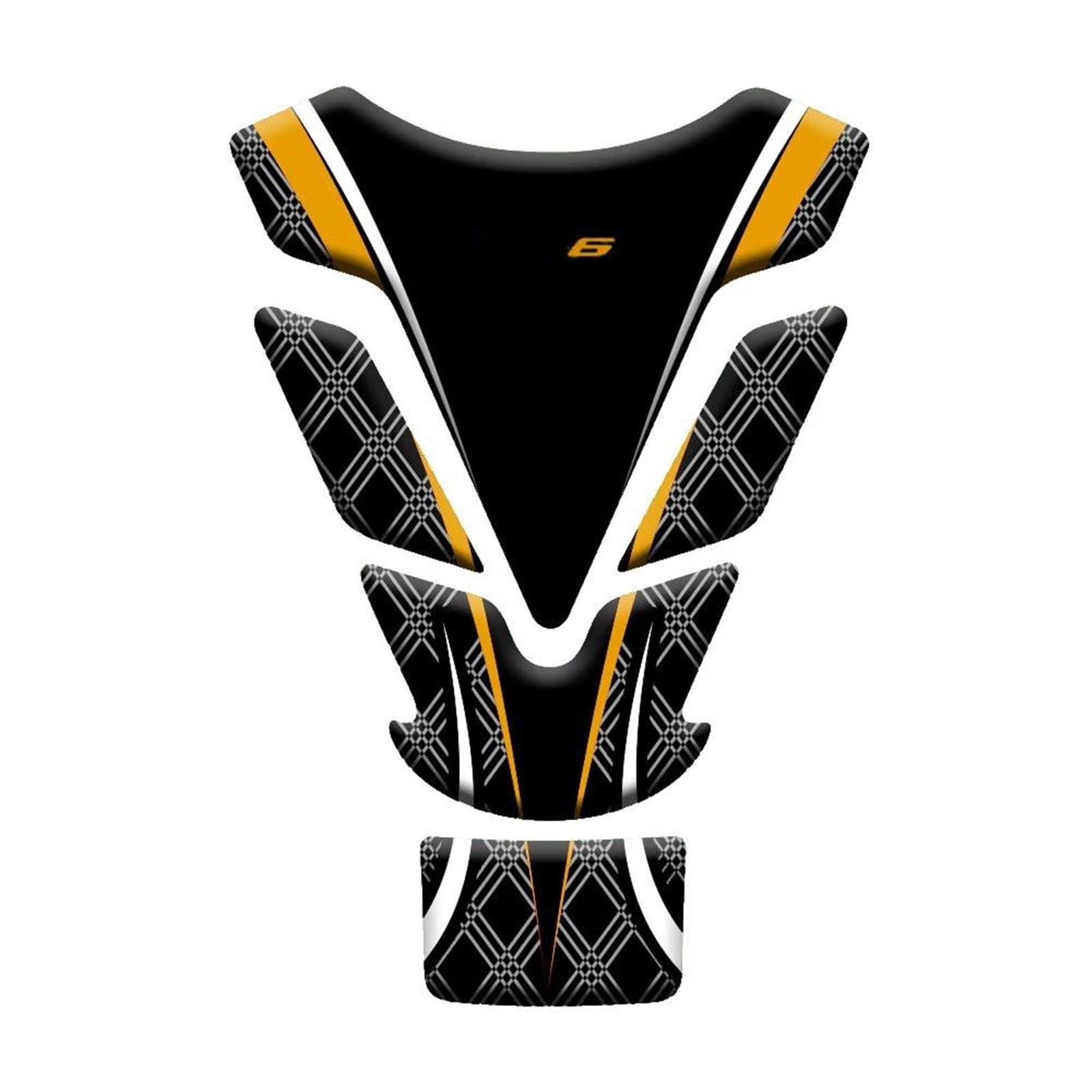 Ysdsls Color19 Motorcycle Stickers Tank Pad Sticker Protector Decals Case For Kawasaki For Er6n For Er-6N Tankpad(Color19)