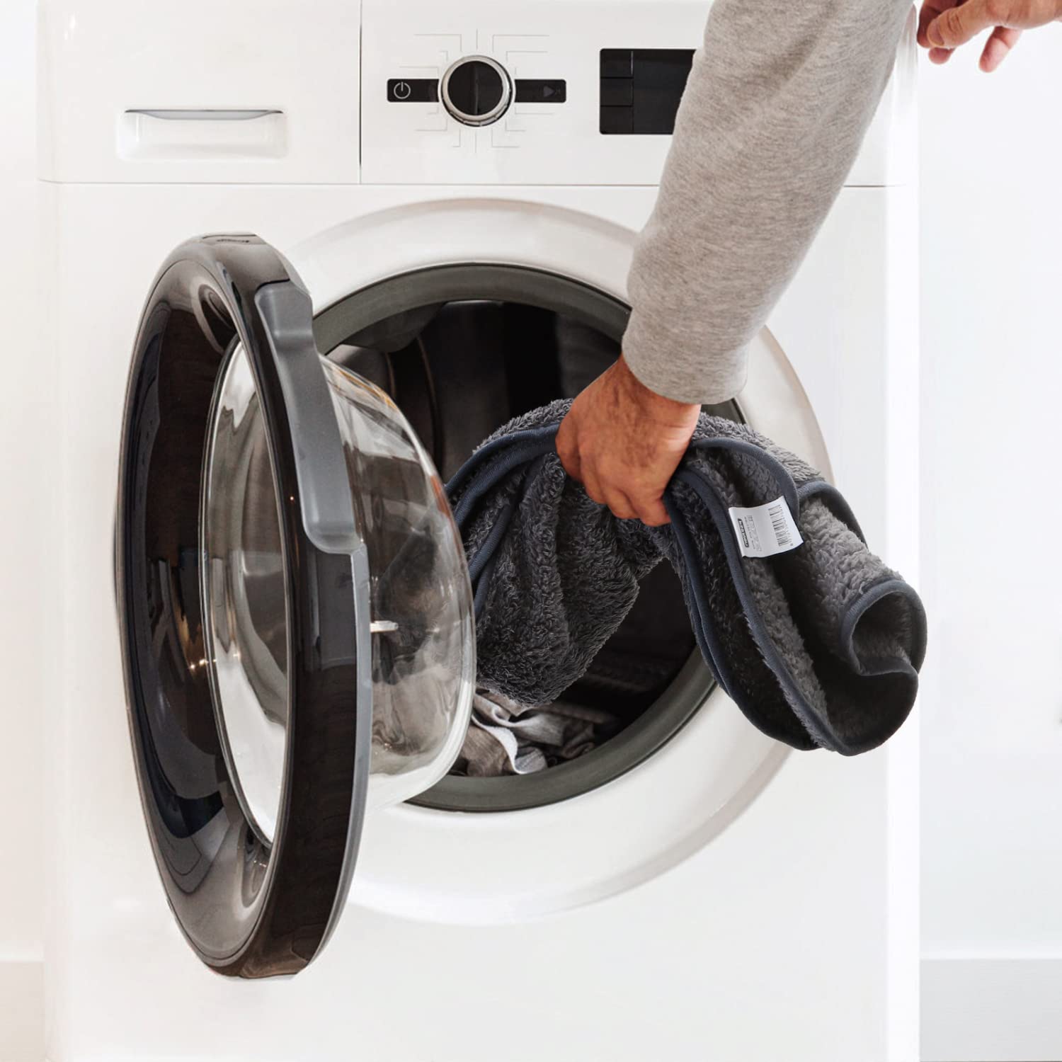 Nobleza Morbida Coperta in Pile per Cani e Gatti. Confezione, Color Grigio, Misure 160 * 120