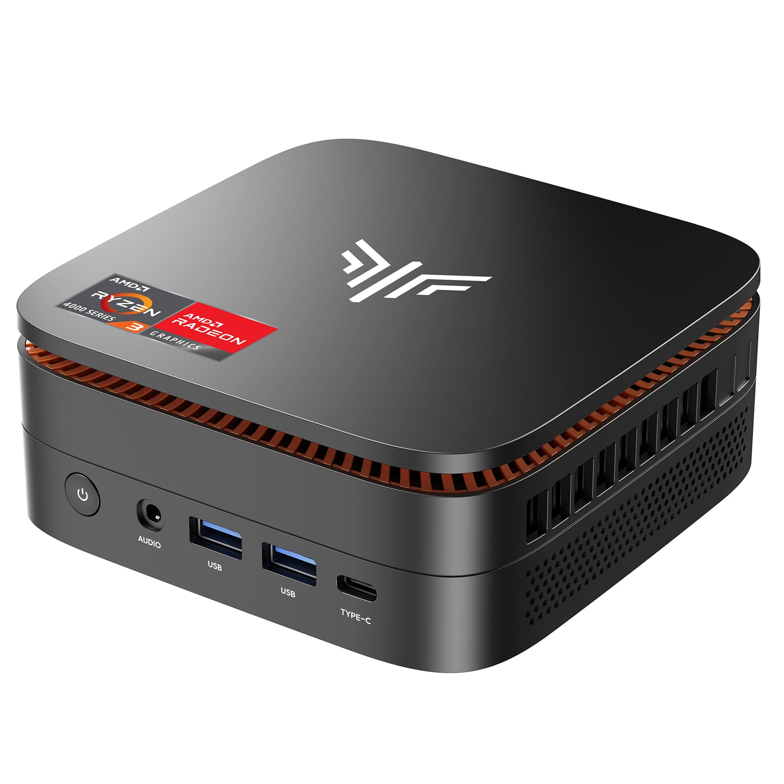 ACEMAGICIAN Mini PC AMD Ryzen 4300U 3.7GHz, 16GB DDR4 RAM 256GB M.2 SSD W11 Pro Micro Desktop Computer, 4K Triple-Display, WiFi 5/ Bluetooth4.2/ Gigabit Ethernet für Business & Heimkino