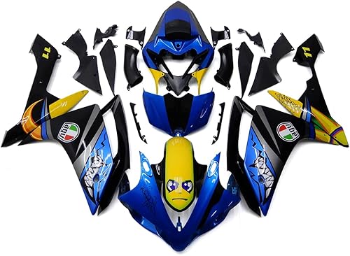 Miniatura 1 de Sportbikefairings Molde de inyección Kit de carenados para Yamaha 2007 2008 YZF-R1 07 08 YZF-1000 R1 ABS plástico motocicleta Carrocería Shark