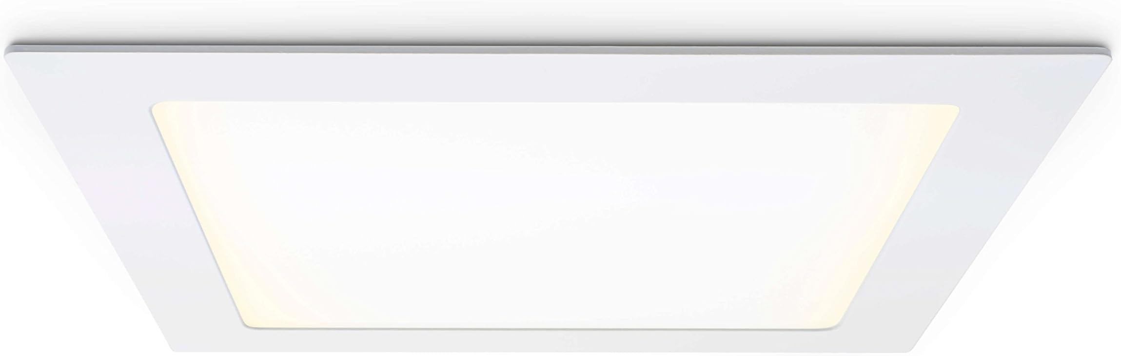 LED panel, square with 18 W power, warm white, Economy Q18225WW [Energy Class F]