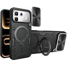 Compatible with Infinix Note 60 Ultra 5G Case Cover,with Slide Camera Lens Cover Compatible with Infinix Note 60 Ultra 5G X6877 Cell Phone Protective Case Black