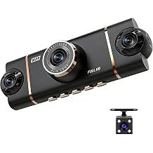 4K Dash Cam Front and Rear, 24H Parking Monitor