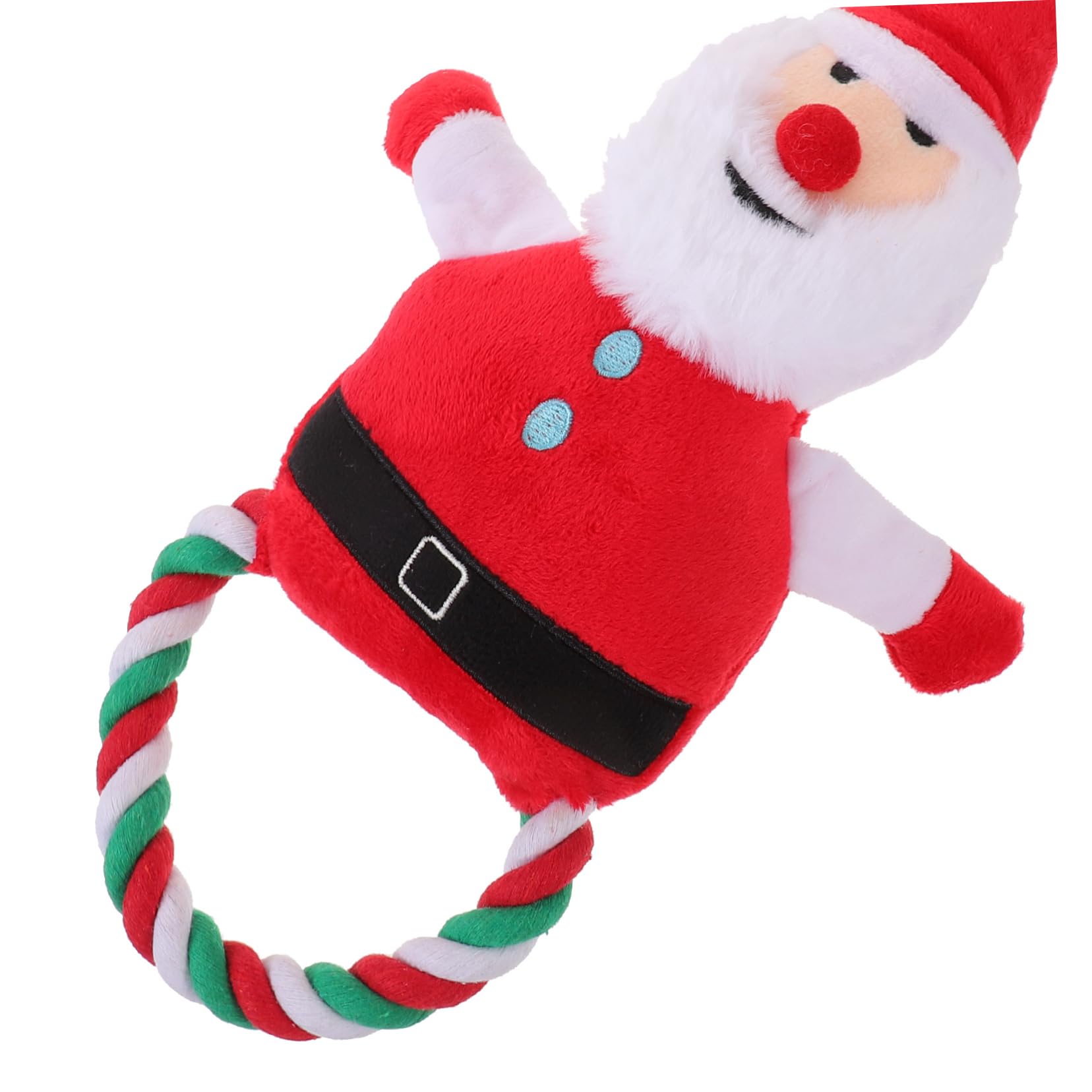 Sosoport 5stücke Puppy Chew Toy Im Santa Claus Design Xmas Molar Spielzeug Für Hunde Langlebig Und Quietschend Für Zahnpflege Und Spielerisches Kauen Für Große Und Kleine Hunde