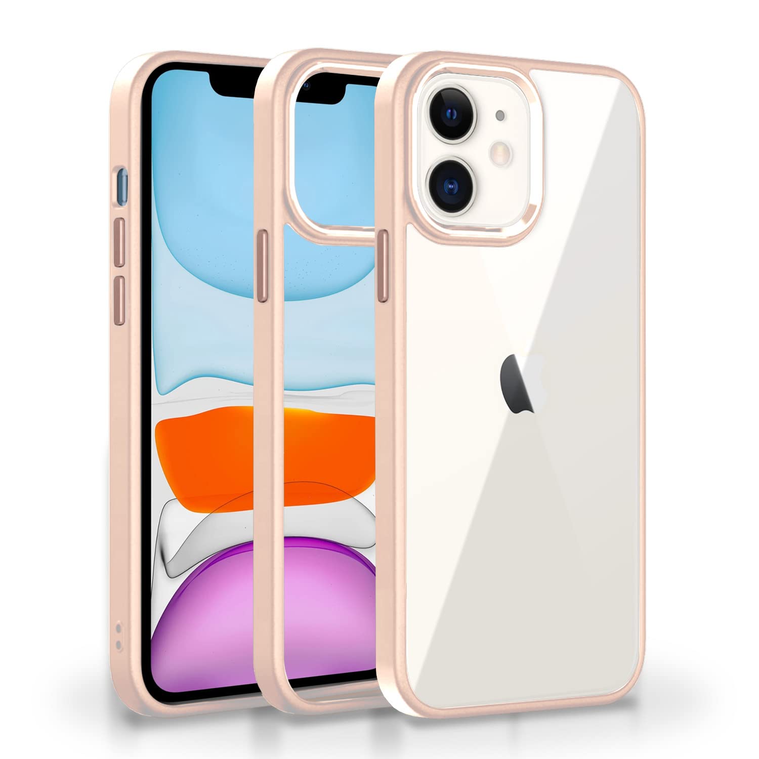 Pikkme Back Cover |Electroplated Chrome Metal Ring | Full Camera Protection | Raised Edges | Super Soft Side TPU | Bumper Case for iPhone 11 (Face) (B0BGQ12C4H) Amazon Price History, Amazon Price Tracker