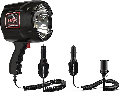 Miniatura 1 de GOODSMANN HID - Foco de barco de 12 V CC con cable de extensión para encendedor de cigarrillos de coche de 10 pies