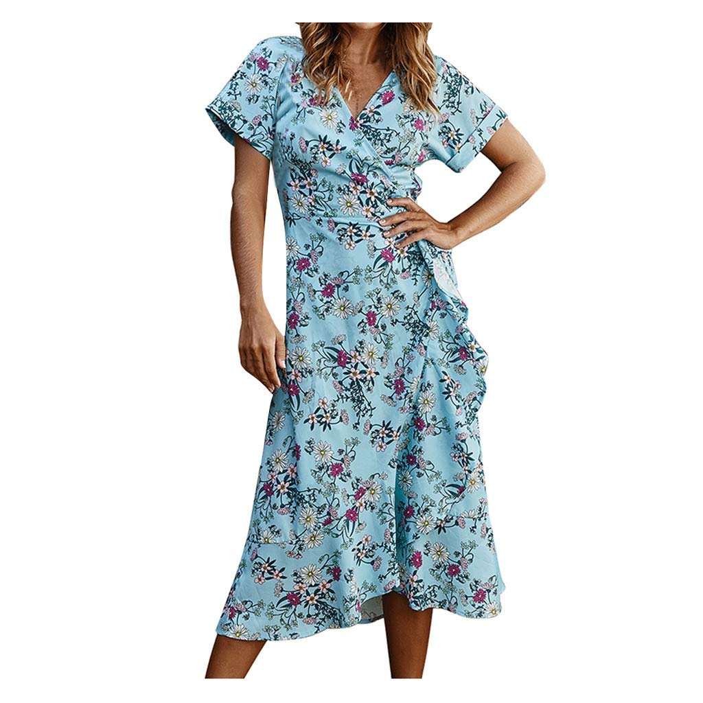 turquoise sundress short