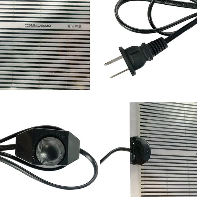 Alfombrilla Térmica para Reptil 15W con Control de Temperatura Ajustable miniatura 6