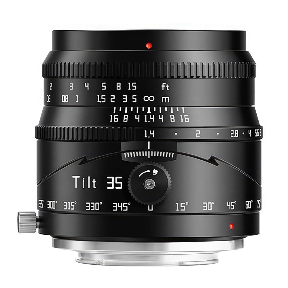 TTARTISAN 35mm F1.4 APS-C Tilt Shift Lens for Fujifilm