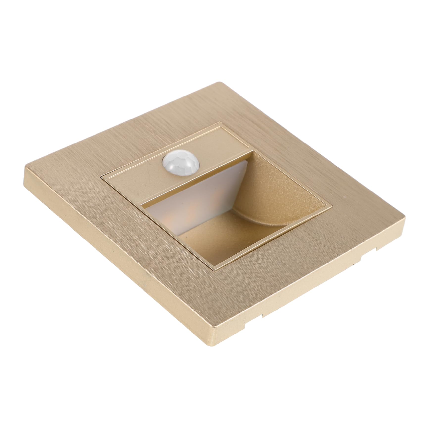 Amosfun Motion Sensor Indoor Step Lights Compact LED Lighting for Stairs Hallways Rvs Automatic Activation Sleek Minimalist Design Safe Illumination