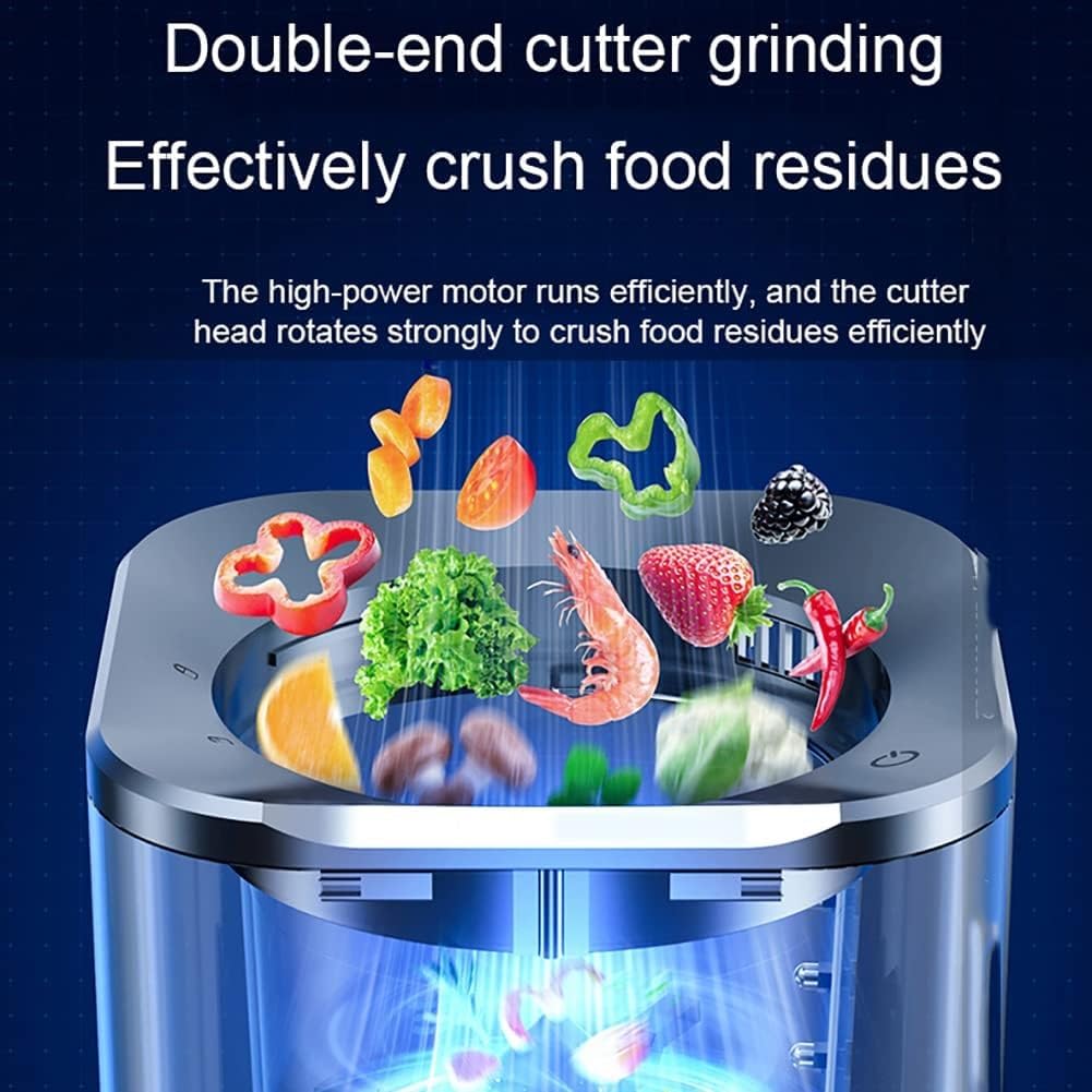 2.5L Smart Kitchen Waste Compost Bin, Electric Kitchen Composter Auto Home and Kitchen Composting Bin, Compost Machine for Kitchen Turn Garbage into Drying Treasure