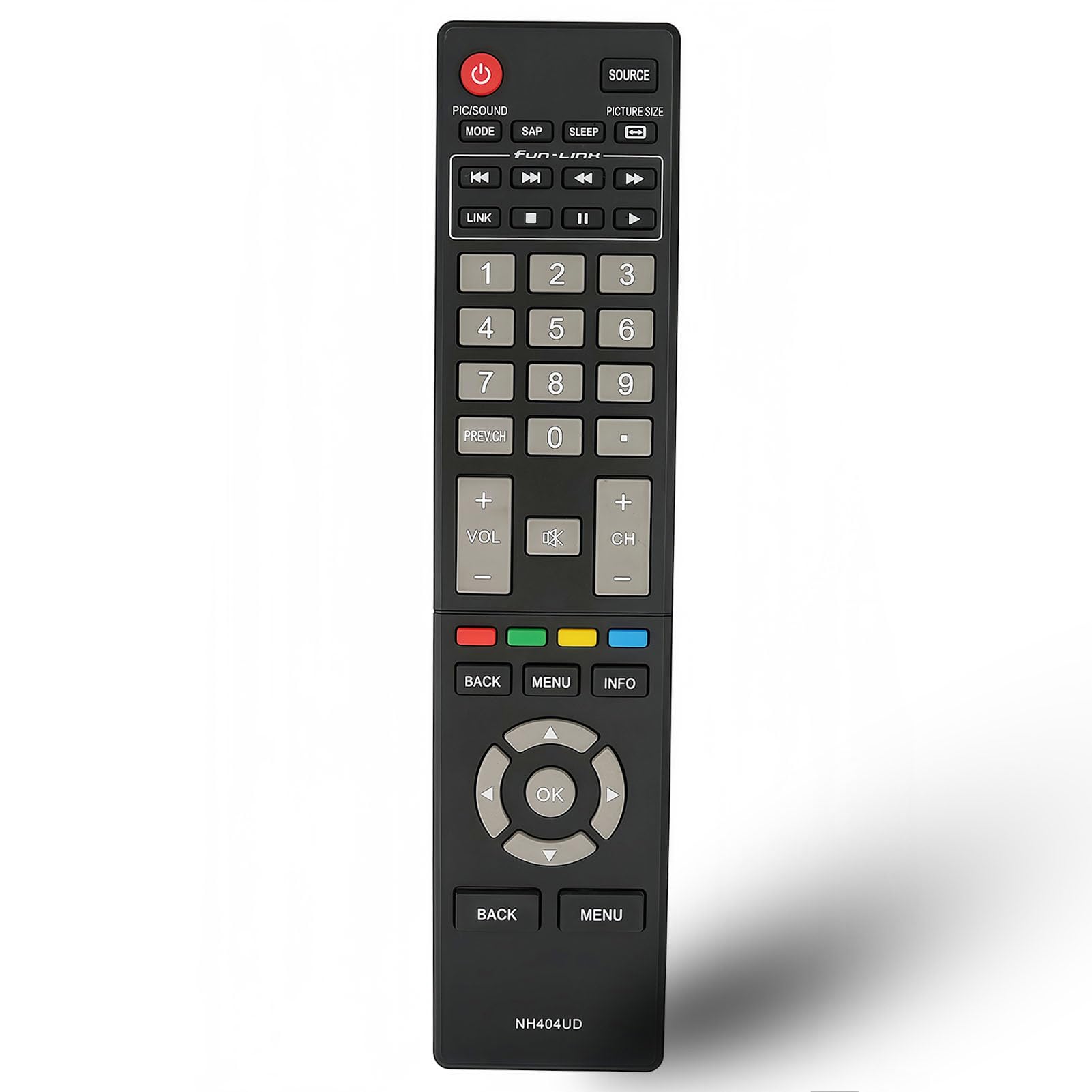 Universal NH404UD Remote fit for Magnavox TV 39ME413V/F7 46ME313V/F7 46ME313V/F7A 40ME313V/F7 39ME313V/F7 39ME313V/F7A 50ME313V/F7 40ME314V/F7