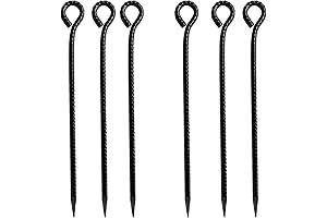 Fercery 16 Inch Rope Stakes: The Ultimate Outdoor Companion for Securing Tents, Trees, and More