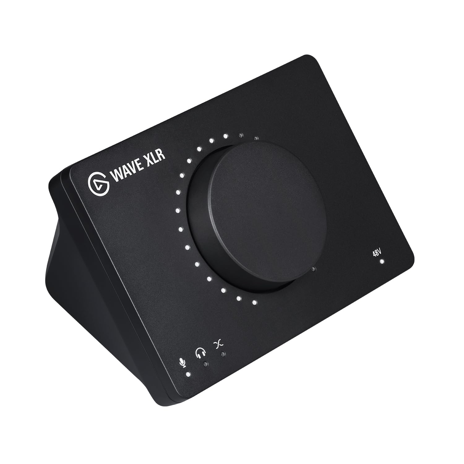 Elgato Wave XLR – Interface pour micro | XLR/USB-C, anti-écrêtement, préampli 75 dB, alimentation fantôme, monitoring direct, bouton Mute, Wave Link