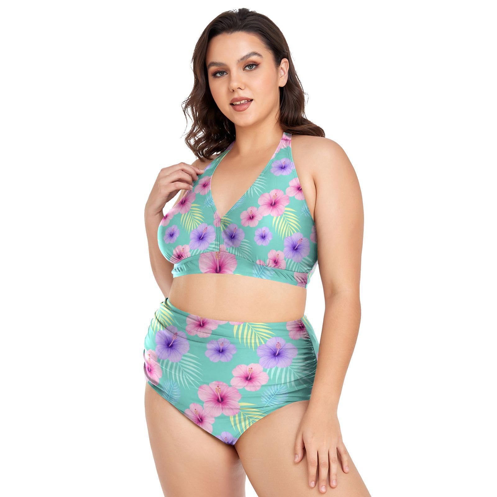 FRODOTGV Stroje kąpielowe damskie plus size L-4XL