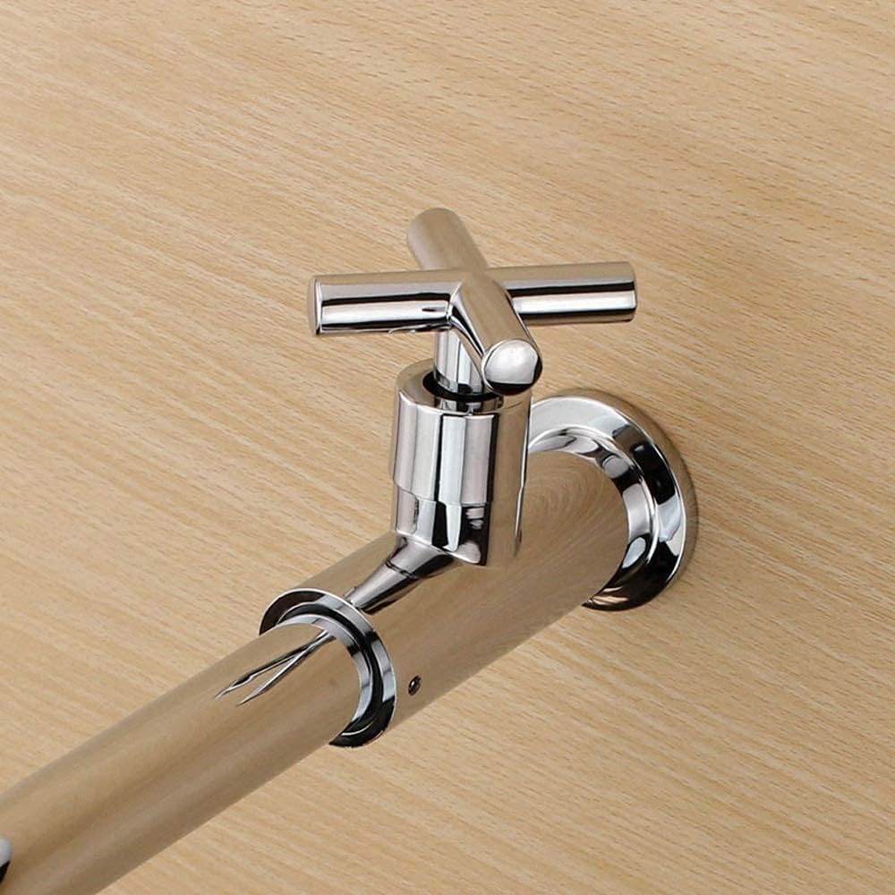-Taps,Faucets,Tap Lengthen in-Wall Kitchen Sink Single Cold Faucet All Laundry Pool Mop Pool Mop Pool Balcony Water-Tap
