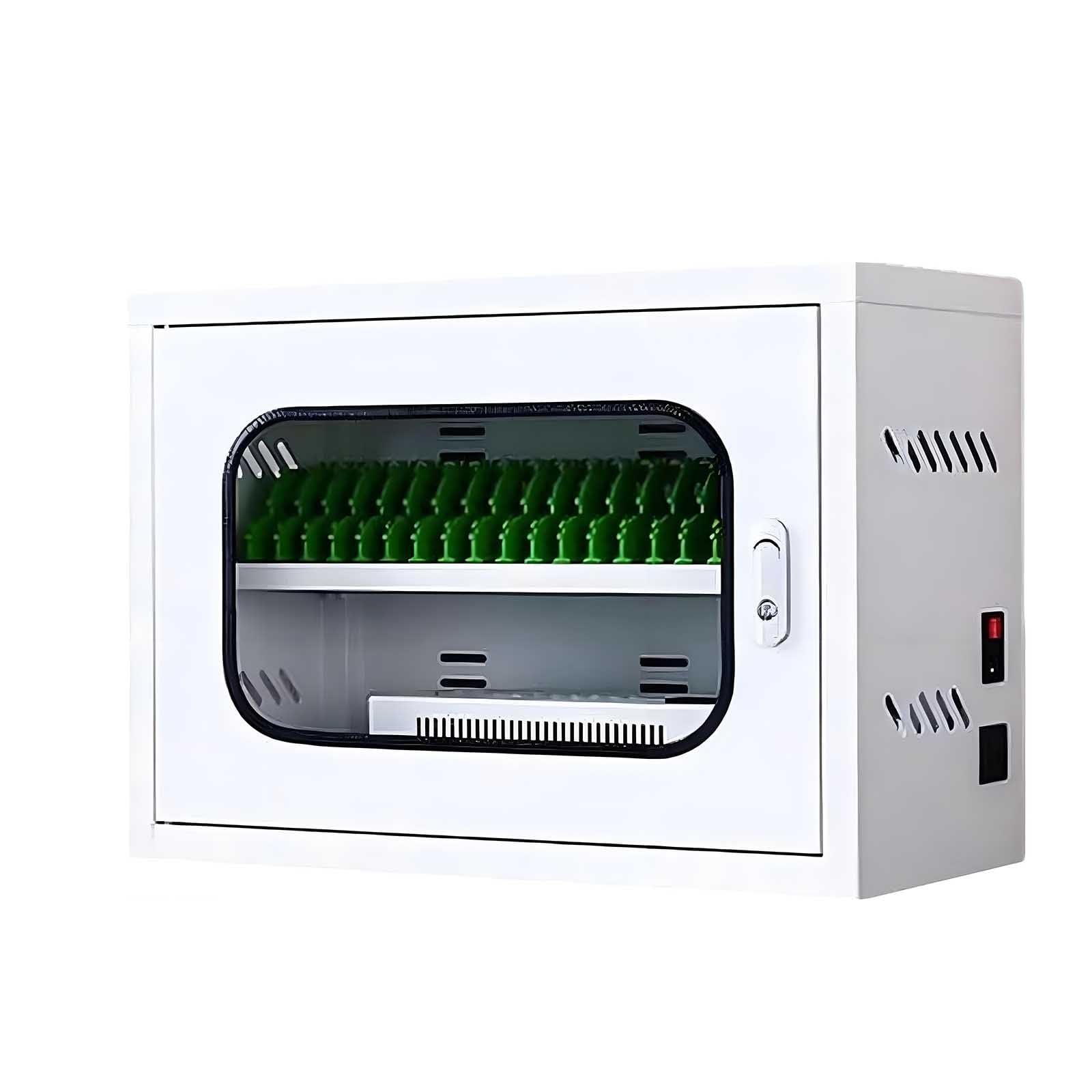 Stazione di Ricarica Multifunzionale per Telefoni Cellulari, Armadietto di Ricarica per Telefoni Cellulari da 12-60 Slot, Adatto per Scuole E Aziende. 20slots