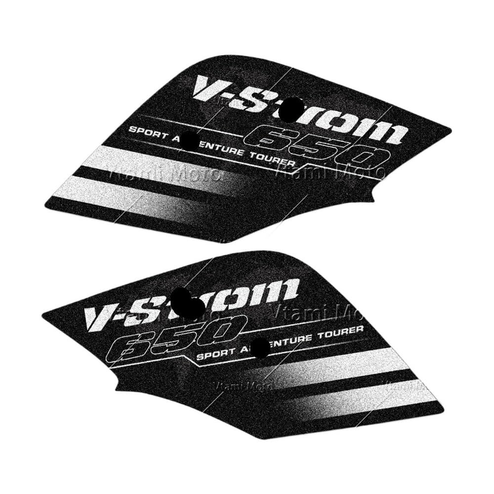 for V-Strom 650 650 DL650 XT 650XT Motorcycle Fuel Tank Pad Sticker Anti-Slip Tank Side Protection Decal 2017-2024 2023 Traction Fuel Decal Tank