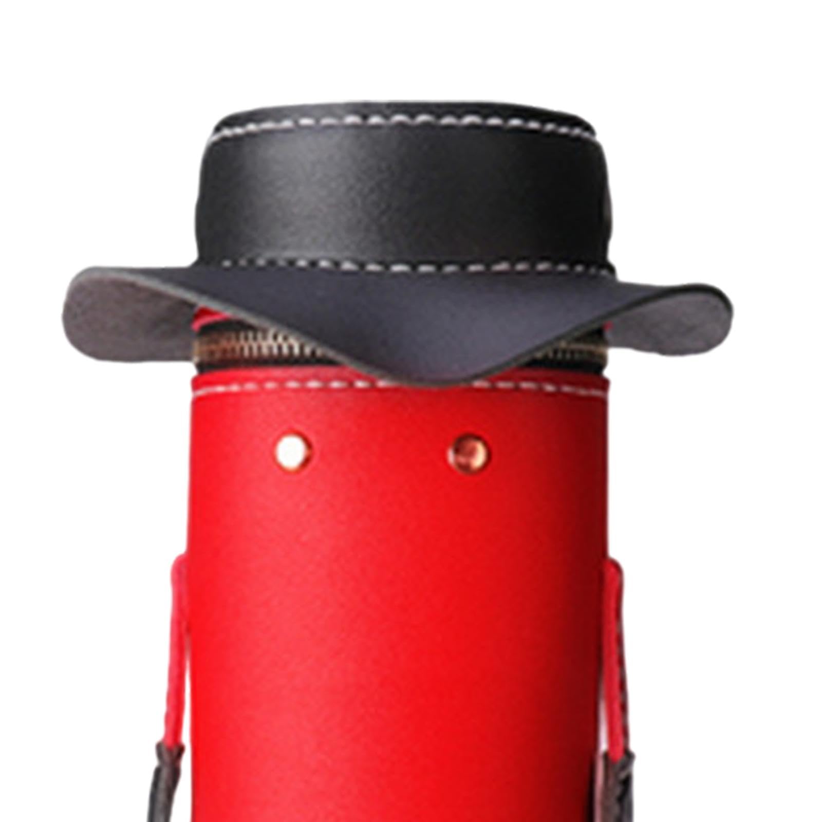 ™ DIY PU Leather Shoulder Bag Making Set Cartoon Character Cute Zipper Closure Red-image-41