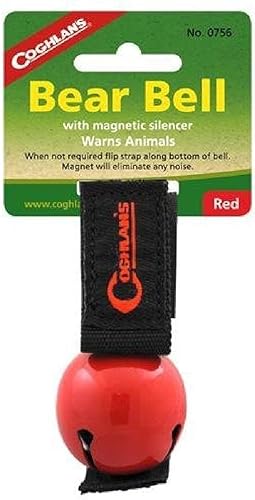 Miniatura 11 de Coghlan's - Campana magnética para osos con silenciador - Equipo de seguridad para senderismo para alerta de vida silvestre - Azul