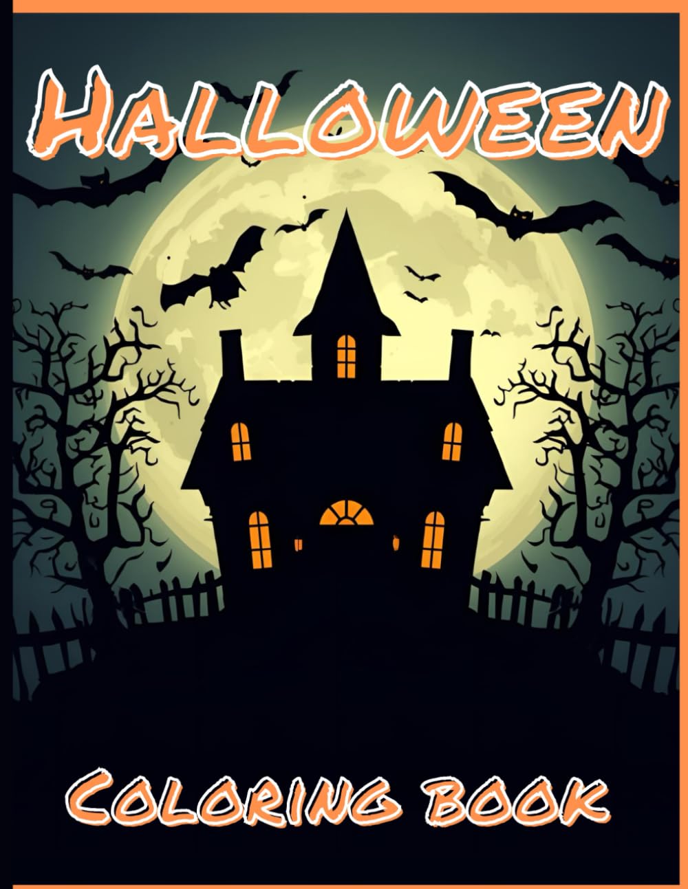 Halloween coloring book: Coloring book