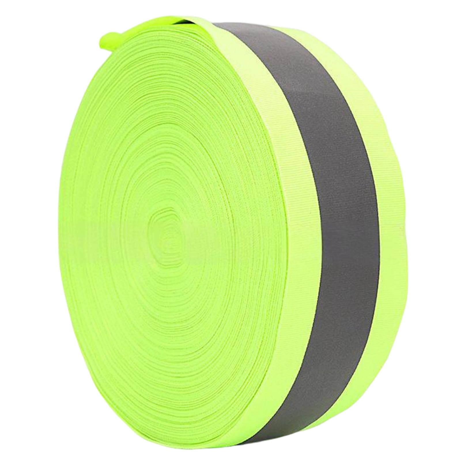 100 m de cinta elástica reflectante para ropa, manualidades, actividades nocturnas, suministros de costura