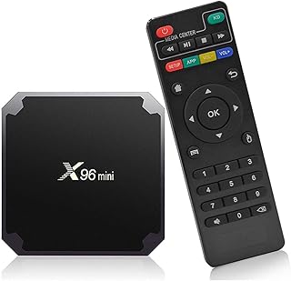 Box Android TV 4K X96 Mini Android TV Box 2Go/16Go Lecteur Multimédia de Diffusion en Continu Android 11 Best Chip AmlogicS905W2 Quad Core Chipset 64 Bits X96 Mini 2GB/16GB boitier TV