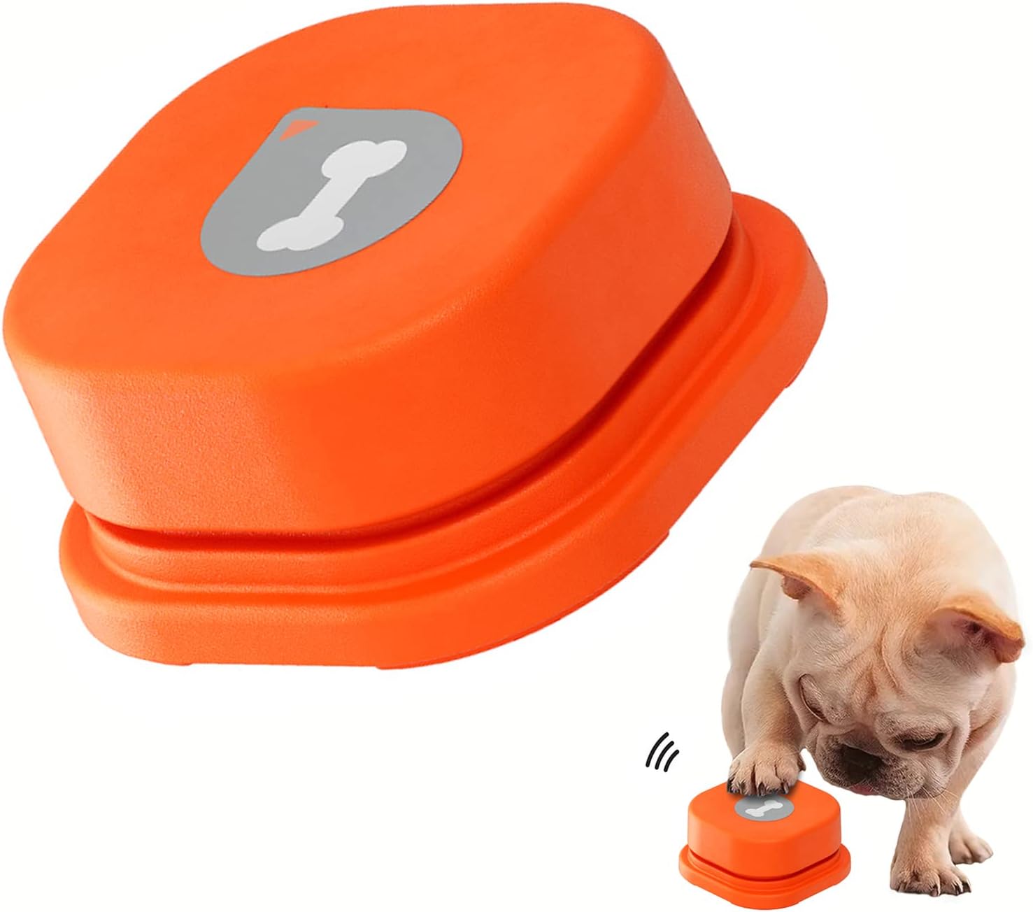 Dog Button,Recordable Pet Sounding Button for Pet Communication,Dog and