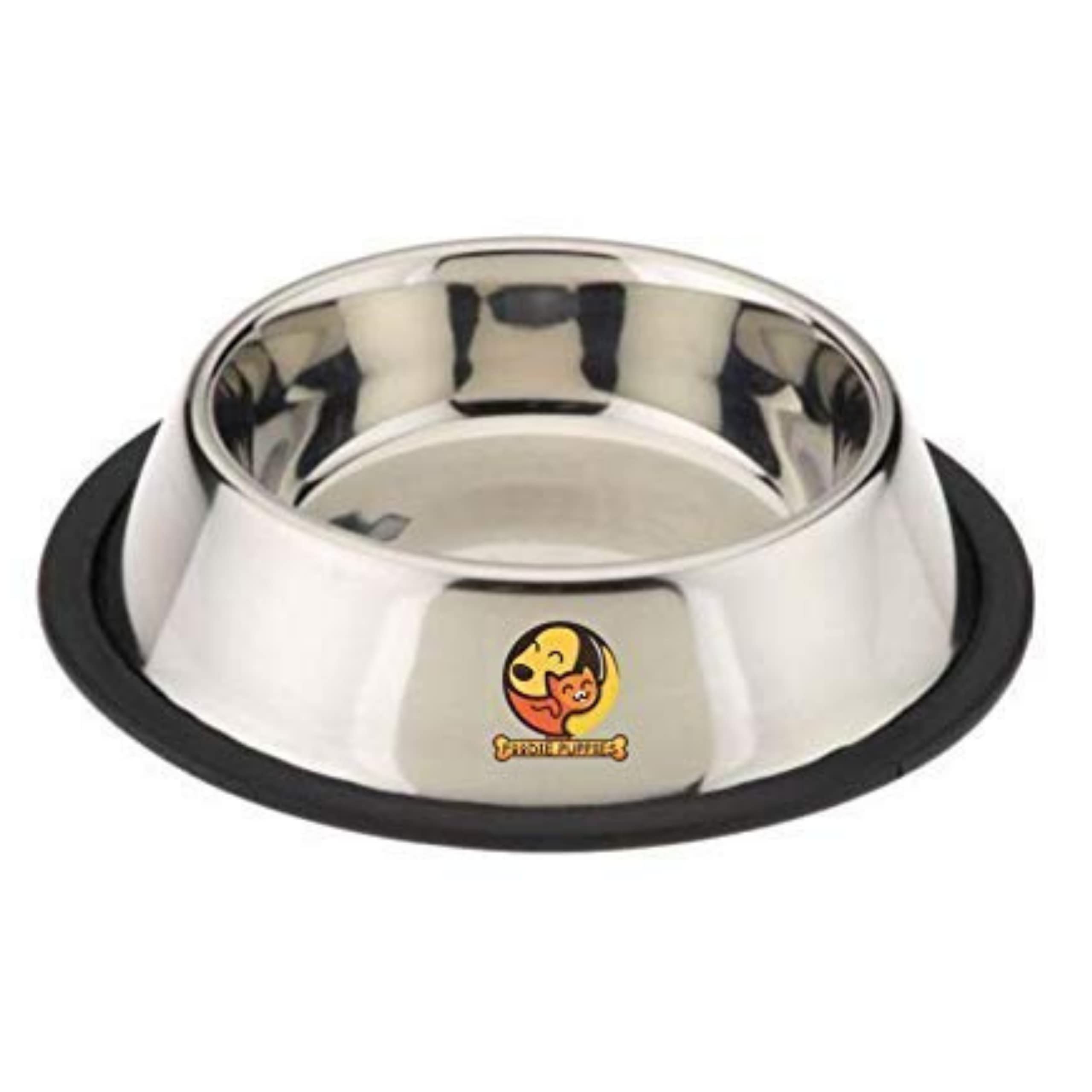 Foodie Puppies Stainless Steel Bowl for Dogs, Cats and Any Pets - 700ml I Dog/Cat Feeding Bowl I Non-Skid Food/Water Bowl for Dogs/Pets I Non-Toxic and Safe for Pets (B07RFFS4LQ) Amazon Price History, Amazon Price Tracker