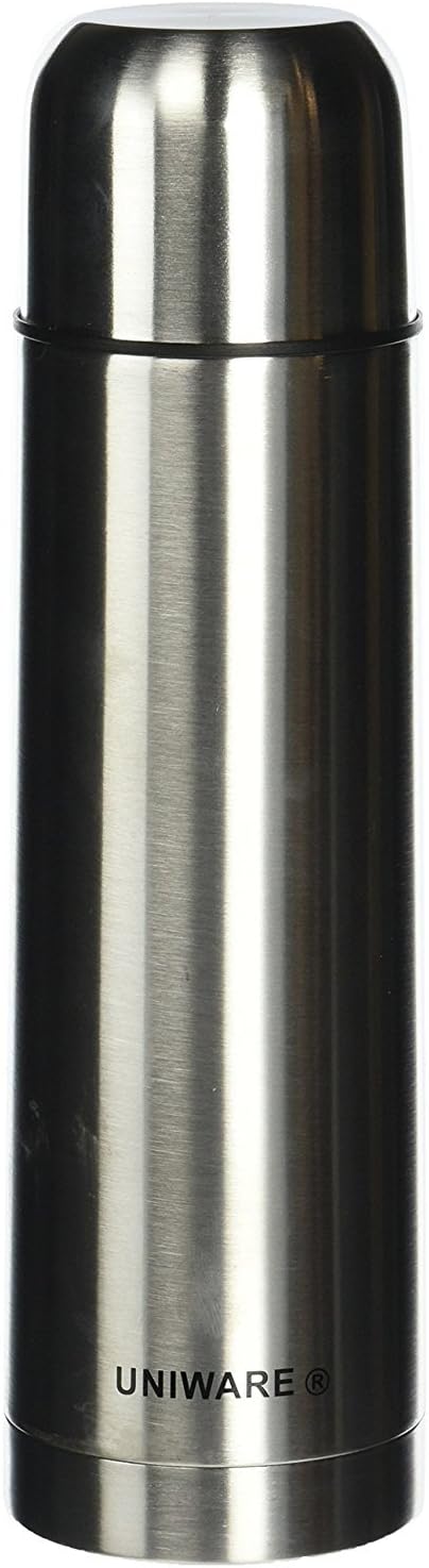 Uniware 2407 Stainless Steel Vacuum Flask Coffee Bottle/Thermos (Silver)