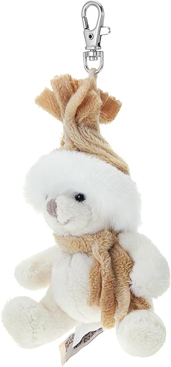 DILLY DUDU Teddy bear Stuffed Animal Plush keychain 4-Inch