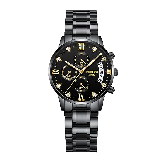 NIBOSI Analog Quartz Diamond Women's Watches