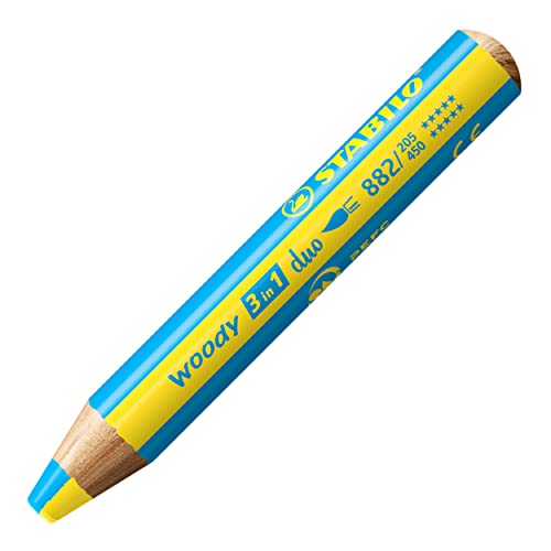 Lápices de color STABILO Woody 3 en 1 Duo - Pack 5 miniatura 2