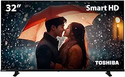 Smart TV DLED 32 HD Toshiba VIDAA 2HDMI 2USB Wi-Fi