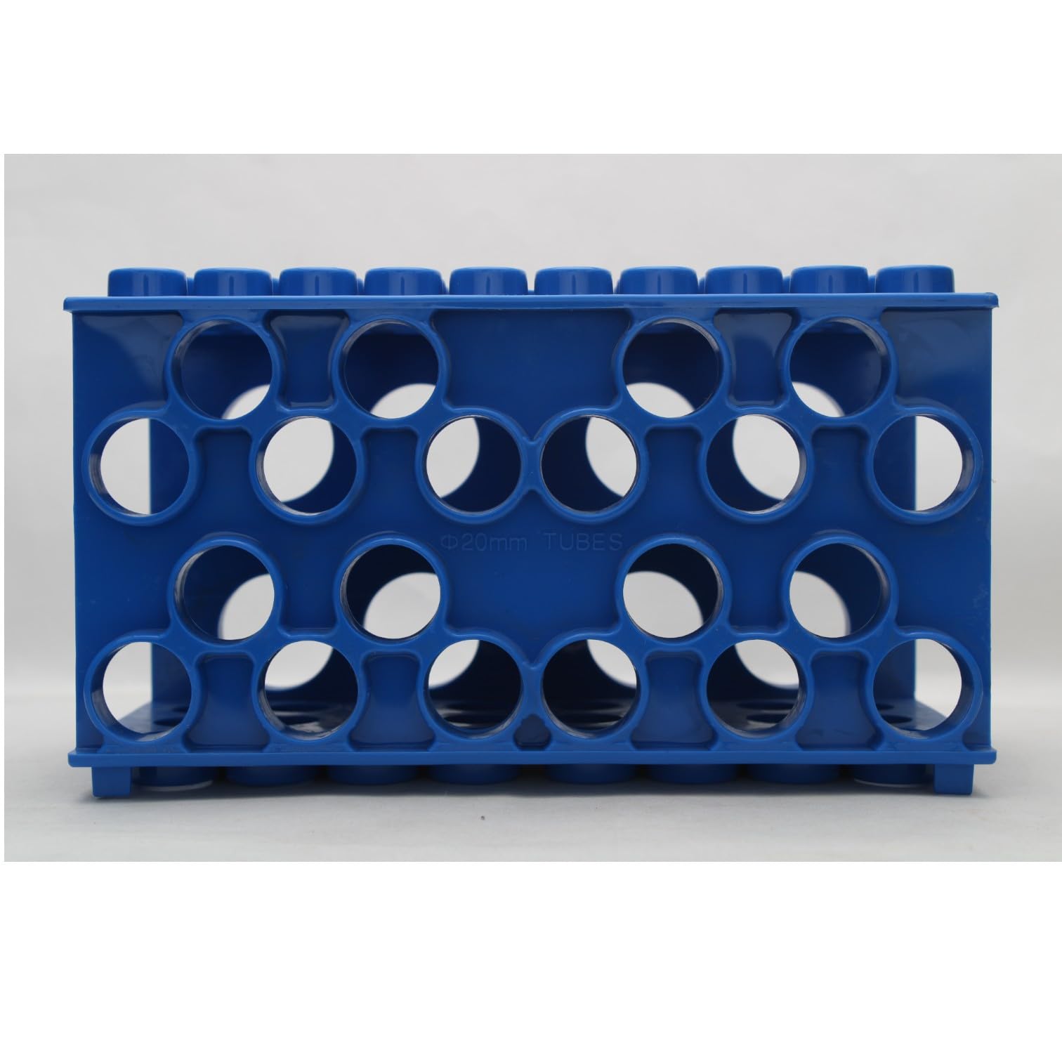 Universal Test Tube Rack for Multiple Sizes – Accommodates 30mm, 20mm, 17mm, and 12mm Diameter Tubes-image-1