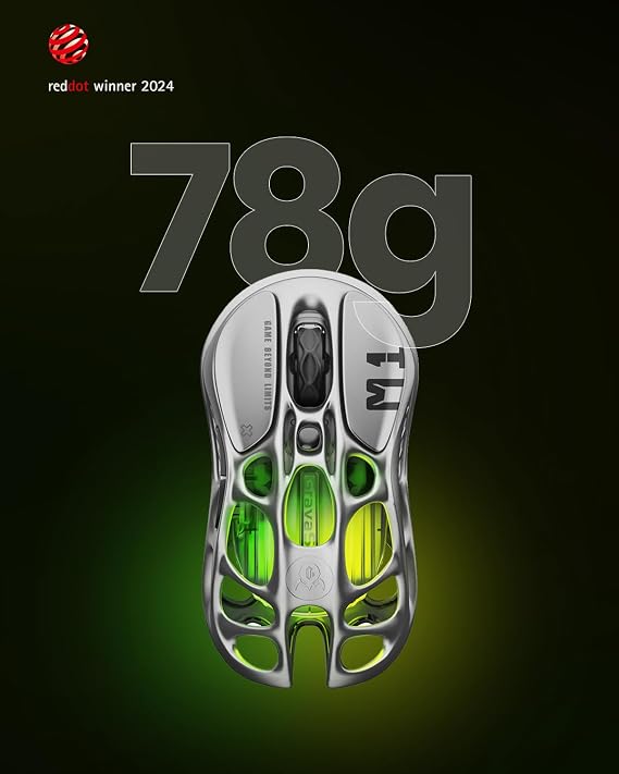 GravaStar Mercury M1 Pro Tri-Mode Wireless Gaming Mouse